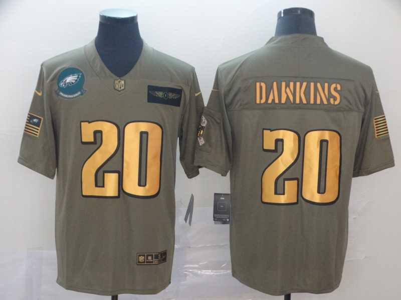 Nike Eagles 20 Brian Dawkins 2019 Olive Gold Salute To Service Limited Jersey,We sell and wholesale Nike Eagles 20 Brian Dawkins 2019 Olive Gold Salute To Service Limited Jersey on line form chian!